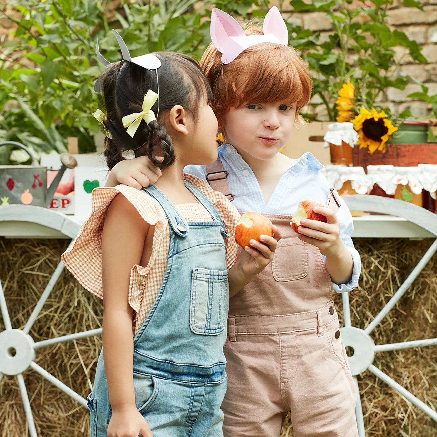 On The Farm Animal Ears, Pack of 8