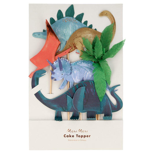 Dinosaur Kingdom Cake Toppers, Pack of 6