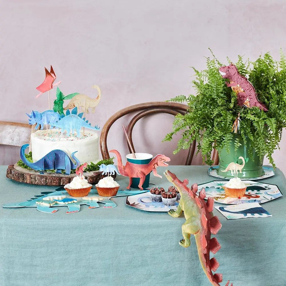 Dinosaur Kingdom Cake Toppers, Pack of 6