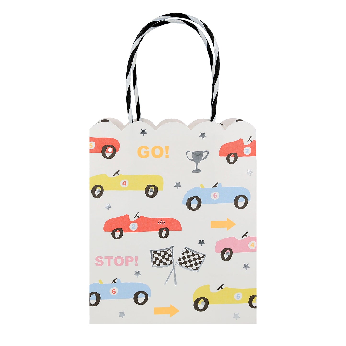 Race Car Party Bags, Pack of 8