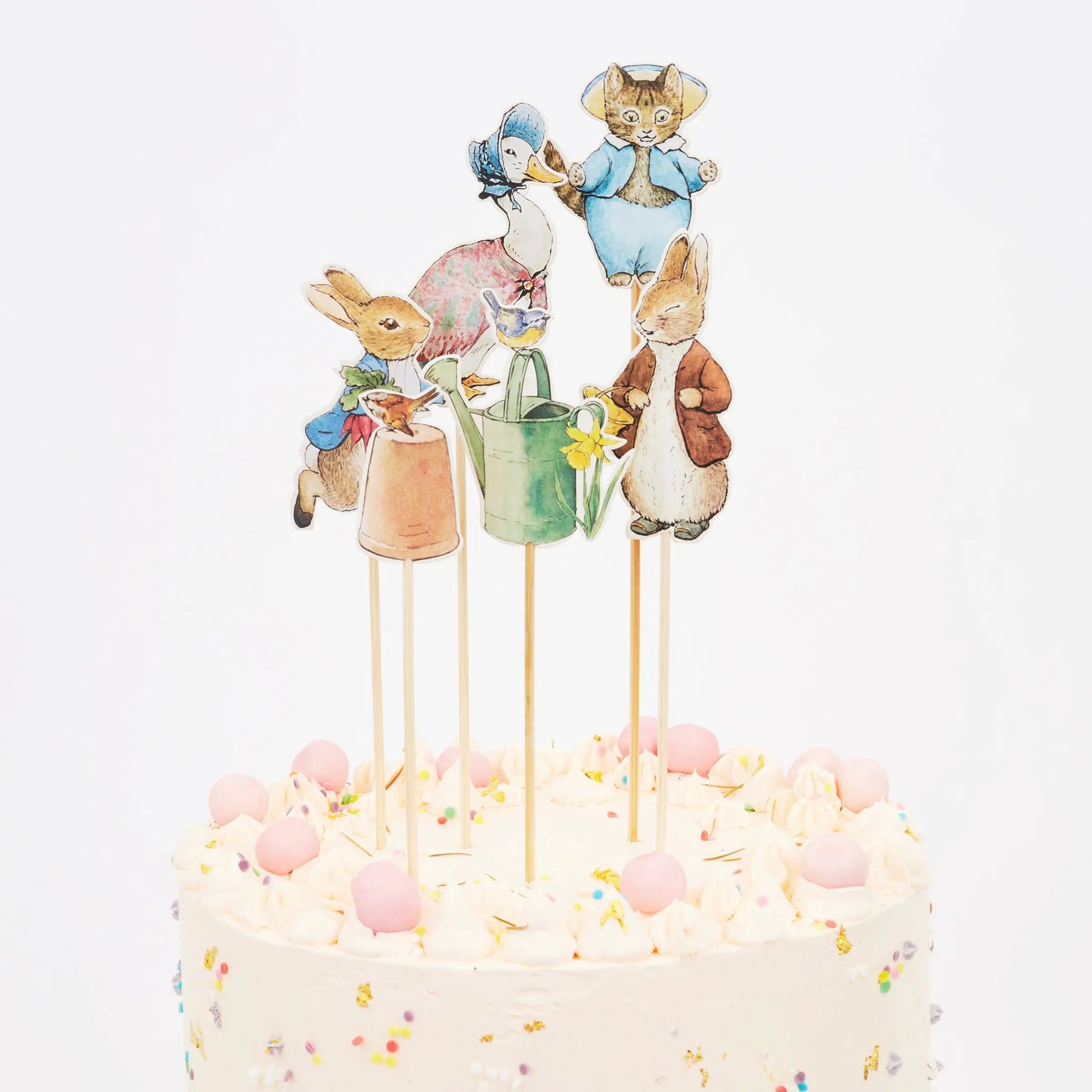 Peter Rabbit & Friends Cake Toppers, Pack of 6